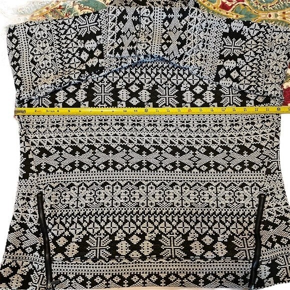 IZOD Turtleneck cowl sweater sweatshirt shacket - Picture 9 of 10